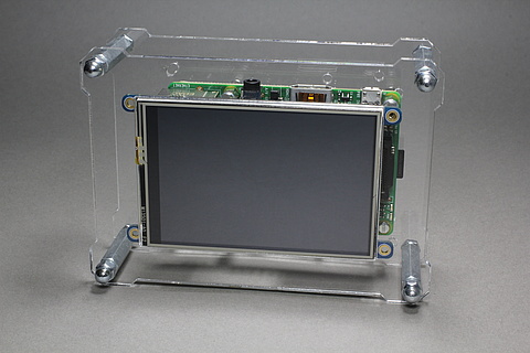 OpenDisplayCase with Raspberry Pi 2 and Adafruit PiTFT 3.5 inch