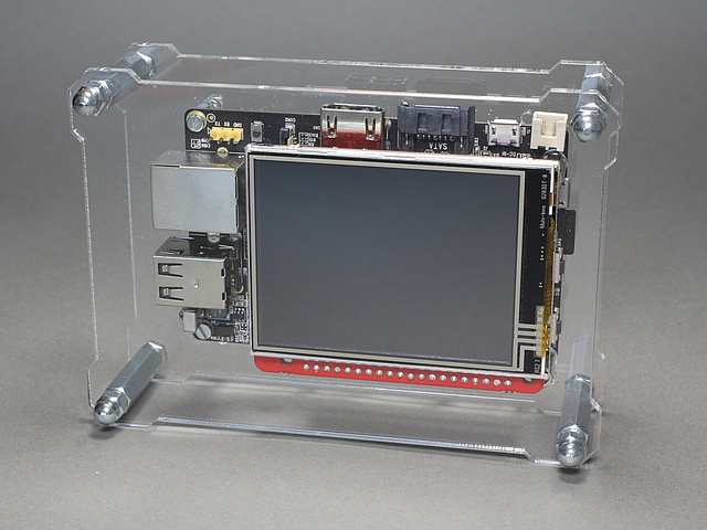 OpenDisplayCase - A case for several single-board computer and accessories