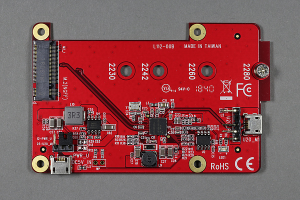 M.2 SATA SSD Expansion board