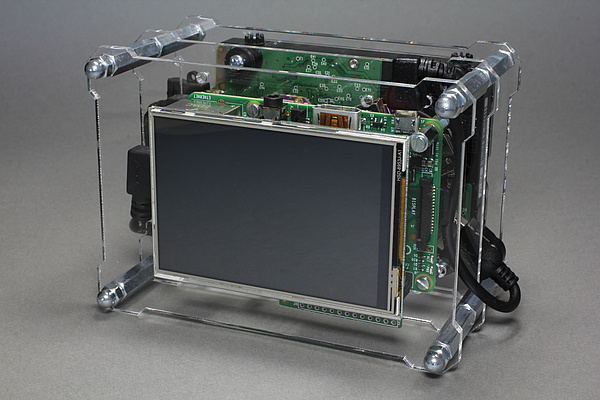 Raspberry Pi 2 B Mediaplayer Box - OpenDisplayCase - Case