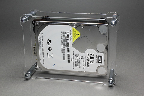 OpenDisplayCase with 2.5" HDD hard disk