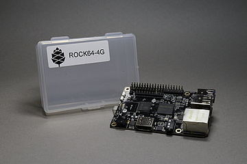 Rock64 Board (Pine64)  - quad core 1.5 GHz + 4 GB RAM