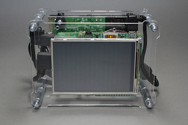 Raspberry Pi 2 B Mediaplayer Box - OpenDisplayCase - Display