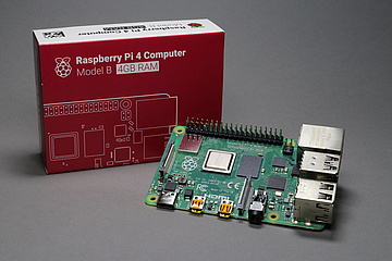 Raspberry Pi 4 B - quad core 1.5 GHz + 4 GB RAM
