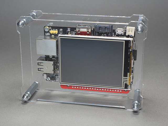 OpenDisplayCase - A case for several single-board computer and accessories